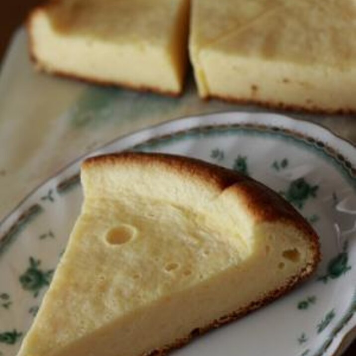 なめらかベイクドチーズケーキ